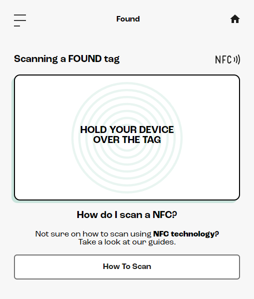Backho.me found item page